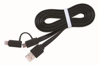 GEMBIRD CABLE LIGHTNING +MICRO USB TO / AM 1M CC-USB2-AMLM2-1M