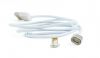 Bezvadu ierīces un gadžeti GEMBIRD CABLE LIGHTNING TO USB2 1M / CC-USB2-AMLMM-1M Galda lampa ar bezvadu uzlādi