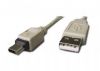Bezvadu ierīces un gadžeti GEMBIRD CABLE USB2 AM-MINI 0.9M WHITE / CC-USB2-AM5P-3 balts Bezvadu austiņas
