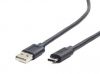 Bezvadu ierīces un gadžeti GEMBIRD CABLE USB-C TO USB2 1M / CCP-USB2-AMCM-1M Galda lampa ar bezvadu uzlādi