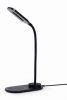 Bezvadu ierīces un gadžeti GEMBIRD MOBILE CHARGER WRL DESK LAMP / BLACK TA-WPC10-LED-01 melns 