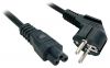 Аксессуары компютера/планшеты - LINDY 
 
 CABLE POWER SCHUKO TO C5 / 3M 30406 Кабели HDMI/DVI/VGA/USB/Audio/Video