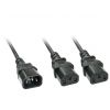 Аксессуары компютера/планшеты - LINDY 
 
 CABLE POWER C14 TO 2X C13 / 2M 30039 Кабели HDMI/DVI/VGA/USB/Audio/Video