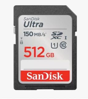 - SANDISK BY WESTERN DIGITAL 
 
 MEMORY SDXC 512GB UHS-I / SDSDUNC-512G-GN6IN SANDISK