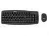 Аксессуары компютера/планшеты - Tellur Basic Wireless Keyboard and Mouse kit Black melns 