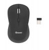 Aksesuāri datoru/planšetes - Tellur Basic Wireless Mouse regular Black melns 