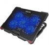 Аксессуары компютера/планшеты - Tellur Cooling pad Basic 17, 5 fans, LED, black melns 
