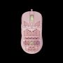 - White Shark GALAHAD-P Gaming Mouse GM-5007 pink balts rozā