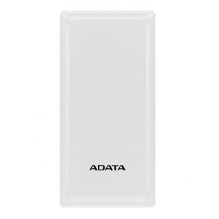Adata POWER BANK USB 20000MAH WHITE / PBC20-WH balts