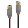 - LINDY CABLE USB3.2 TYPE A 1M / ANTHRA 36751