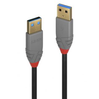 - LINDY CABLE USB3.2 TYPE A 1M / ANTHRA 36751