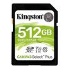 Aksesuāri datoru/planšetes Kingston MEMORY SDXC 512GB C10 / SDS2 / 512GB 