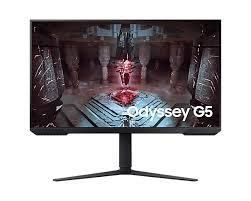 Samsung LCD Monitor||Odyssey G5 G51C|32''|Gaming|2560x1440|16:9|165Hz|1 ms|Swivel|Pivot|Height adjustable|Tilt|Colour Black|LS32CG510EUXEN
