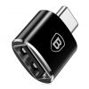 Беспроводные устройства и гаджеты Baseus adapter from USB to USB Type C OTG black  CATOTG-01 melns Настольная лампа с беспроводной зарядкой