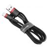 Bezvadu ierīces un gadžeti Baseus Cafule Cable durable nylon cable USB  /  Lightning QC3.0 2.4A 0.5M bla...» 