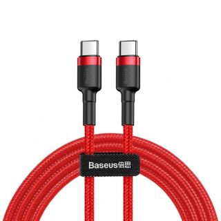 Baseus Baseus Baseus CATKLF-H09 USB-C - USB-C PD QC cable 60W 3A 480Mb / s 2m - red sarkans