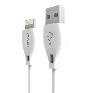 - Dudao Dudao cable USB  /  Lightning 2.1A cable 2m white  L4L 2m white balts