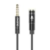 Аксессуары компютера/планшеты - Dudao Dudao 4 poles cable AUX extension cord for headphones with micro...» 