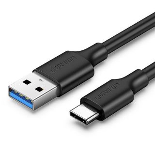 - Ugreen Ugreen cable USB 3.0 USB Type C 1m 3A cable black  20882 melns