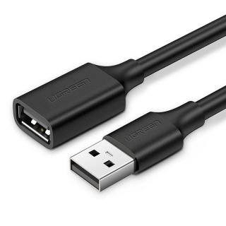 - Ugreen Ugreen cable adapter USB  female  USB  male  1m black  10314 melns