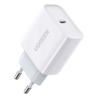 - Ugreen Ugreen USB charger Power Delivery 3.0 Quick Charge 4.0+ 20W 3A white  60450 balts