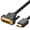 Аксессуары компютера/планшеты - Ugreen Ugreen cable HDMI DVI 4K 60Hz 30AWG cable 1m black  30116 melns 