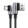 Aksesuāri datoru/planšetes - Ugreen Ugreen angle cable USB cable USB Type C Quick Charge 3.0 QC3.0 ...» Spēļu Datora Pele