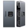 Baseus Baseus Baseus bidirectional switch splitter switcher HDMI - 2x HDMI 4K  /  30 Hz gray  CAHUB-BC0G
