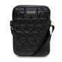 GUESS Torba GUTB10QLBK 10'' czarna / black Quilted Tablet Bag
