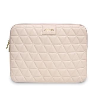 GUESS Guess Guess Quilted cover for a 13" laptop - pink rozā