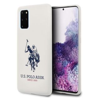 - U.S. Polo PU US Polo USHCS67SLHRWH S20+ G985 biały / white Silicone Collection balts