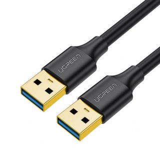 - Ugreen cable USB - USB (male - USB 3.2 Gen 1) 1 m black (US128 10370) 