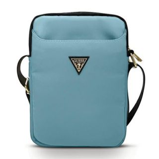 GUESS Bag GUTB10NTMLLB 10'' blue / blue Nylon Triangle Logo zils