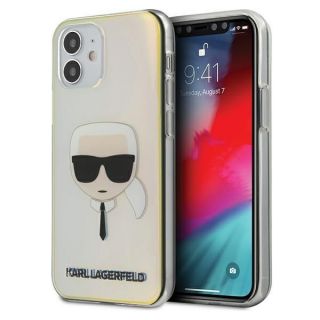 - Karl Lagerfeld Karl Lagerfeld KLHCP12SPCKHML iPhone 12 mini 5,4'' multicolor hardcase Iridescent Karl`s Head