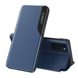 - Hurtel Eco Leather View Case elegant bookcase type case with kickstand for Samsung Galaxy A02s EU blue zils