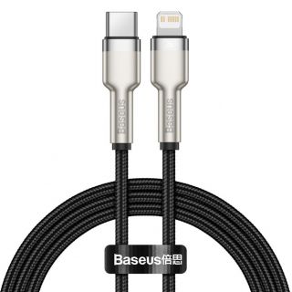Baseus Baseus Baseus CATLJK-A01 Lightning - USB-C PD cable 20W 480Mb / s 1m - black melns