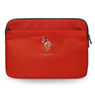 - U.S. Polo PU US Polo Assn. Cover for a 13" laptop red sarkans