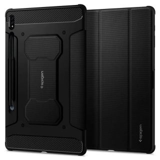 - Spigen Spigen RUGGED ARMOR ''PRO'' GALAXY TAB S7+  /  S8+ PLUS 12.4 BLACK melns
