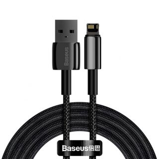 Baseus Baseus Baseus Tungsten USB - Lightning cable 2.4 A 2 m black  CALWJ-A01 melns