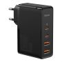 Baseus GaN2 Pro fast charger 100W USB  /  USB Type C Quick Charge 4+ Power Delivery black  CCGAN2P-L01