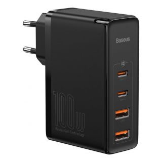 Baseus GaN2 Pro fast charger 100W USB  /  USB Type C Quick Charge 4+ Power Delivery black  CCGAN2P-L01