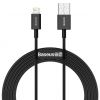 Беспроводные устройства и гаджеты Baseus Baseus Baseus Superior USB - Lightning cable 2.4 A 2 m black  CALYS-C0...» 