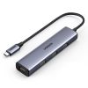 Bezvadu ierīces un gadžeti - Ugreen Ugreen HUB USB Type C splitter 4x USB 3.2 Gen 1 silver  CM473 2...» 