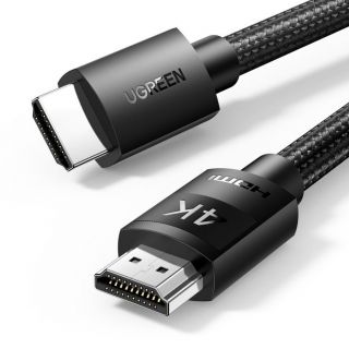 - Ugreen Ugreen cable HDMI 2.0 HDMI 2.0 4K 1m black  HD119 30999 melns
