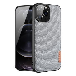 - Dux Ducis Dux Ducis Fino case covered with nylon material for iPhone 13 Pro Max gray pelēks