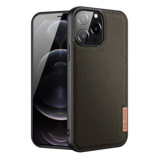 - Dux Ducis Dux Ducis Fino case covered with nylon material for iPhone 13 Pro Max green zaļš