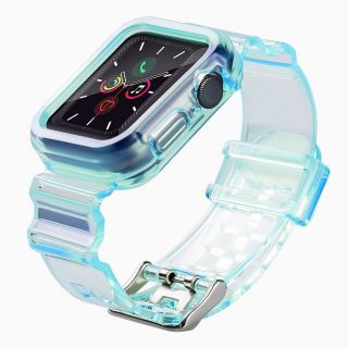 - Hurtel Strap Light Set replacement band strap case for Watch 3 38mm  /  Watch 2 38mm blue zils