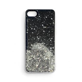 - Hurtel Star Glitter Shining Cover for iPhone 13 Pro black melns