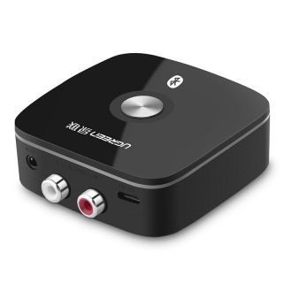 - Ugreen [ON RETURN] Ugreen adapter receiver Bluetooth 5.0 aptX 2RCA  /  3.5 mm mini jack black  40759 melns