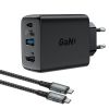 Bezvadu ierīces un gadžeti - Acefast Acefast 2in1 charger GaN 65W USB Type C  /  USB, adapter HDMI ...» 